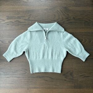 & Other Stories Half Zip Sweater